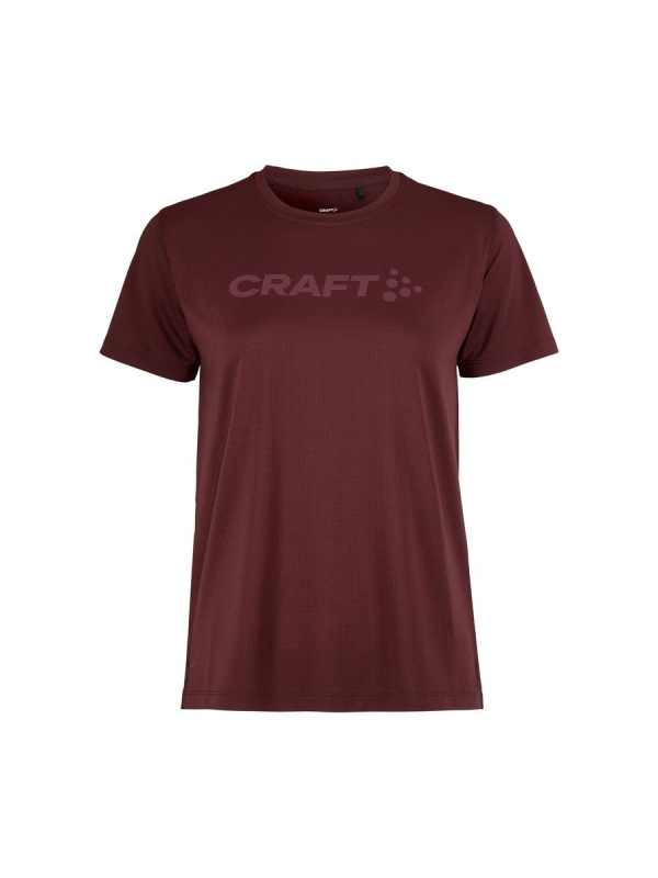 Dámské sportovní triko CRAFT Essence Logo 2 - červená Velikost: XS