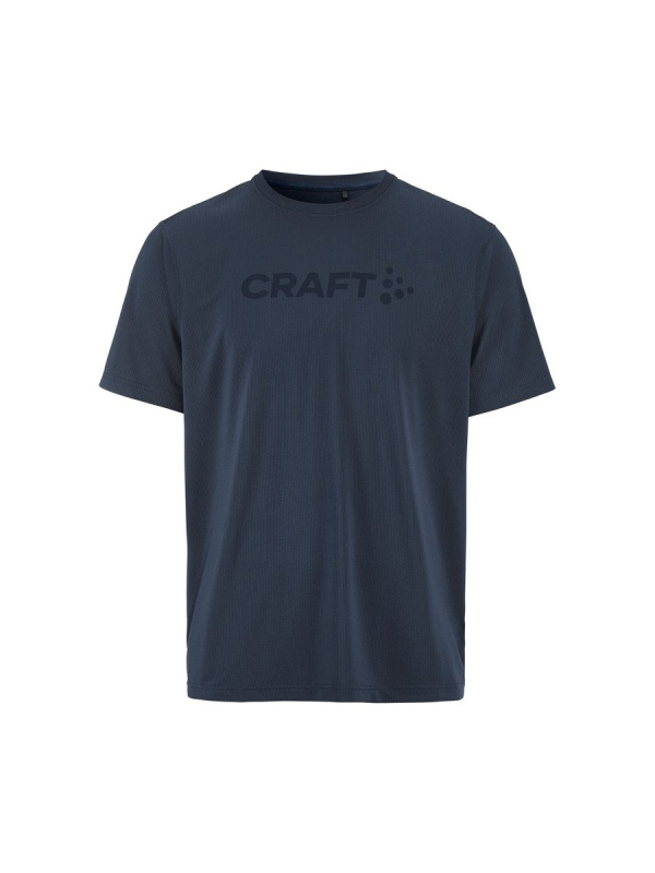 Pánské funkční triko CRAFT Essence Logo 2 - modrá Velikost: S