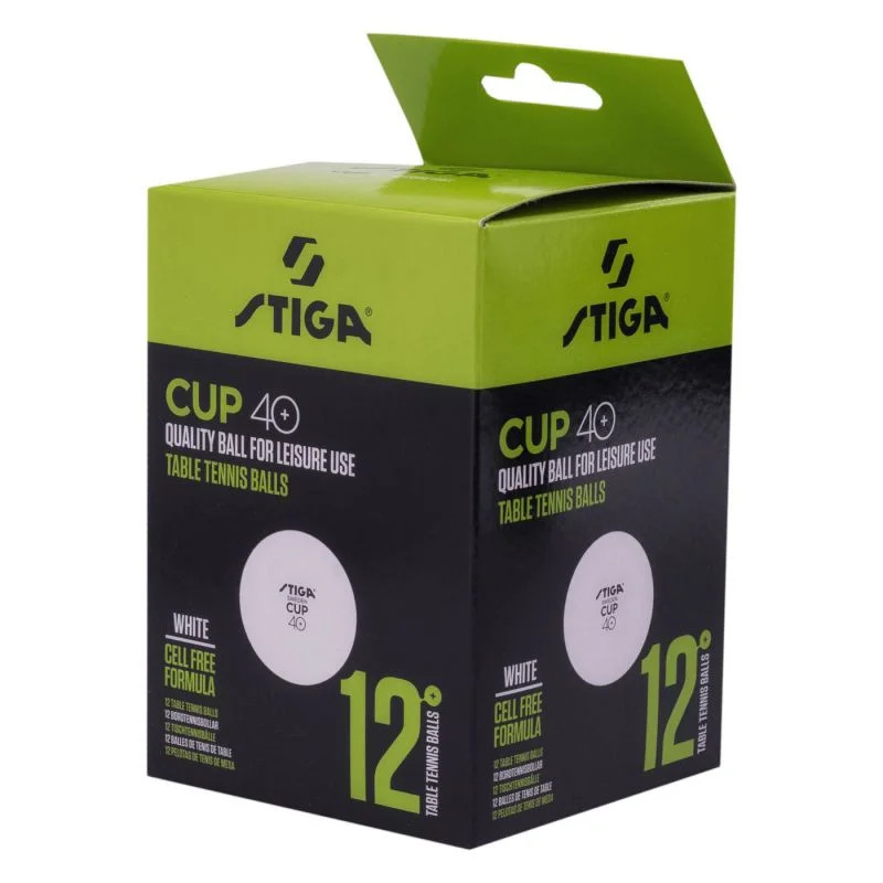 Stiga Ball Cup 12-PACK míčků na stolní tenis 92800591804 NEUPLATŇUJE SE