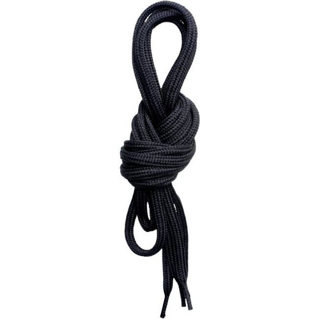 Lundhags Shoe Laces 200CM, tkaničky, černá