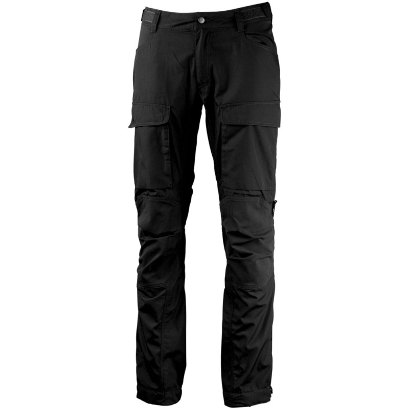 Lundhags Authentic II Ms Pant Short/Wide, turistické kalhoty, pánské, černé