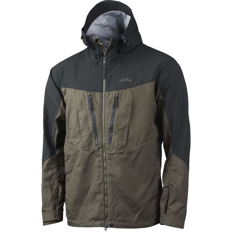 Lundhags Makke pro Ms Jacket, pláštěnka, pánská, zelená/šedá