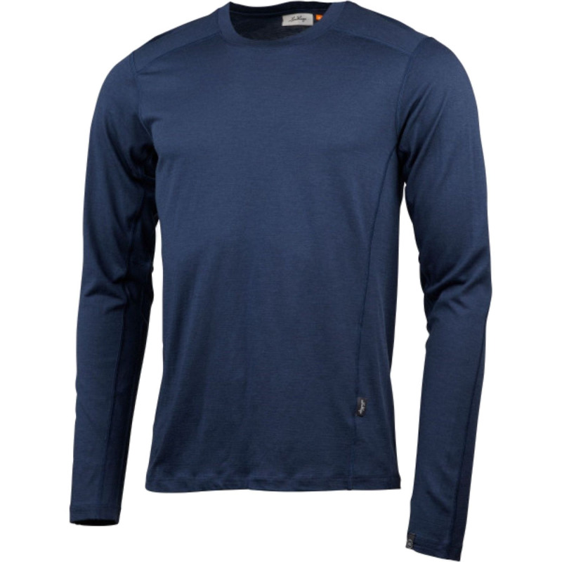 Lundhags Gimmer Merino Lt Ms LS, střední vrstva, pánské, modrá