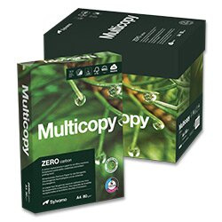 MultiCopy Zero Carbon - xerografický papír - A4, 80 g, 5 × 500 listů