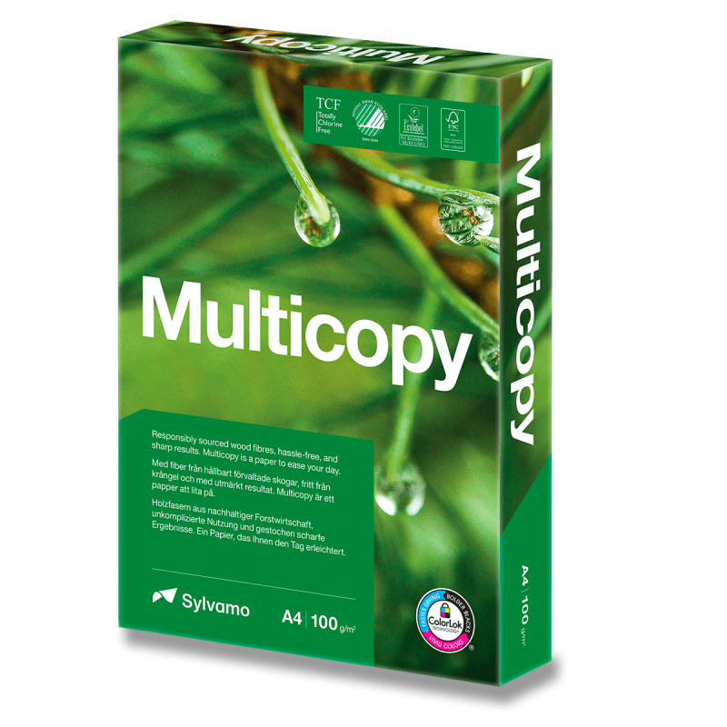 MultiCopy - xerografický papír - A4, 100 g, 500 listů
