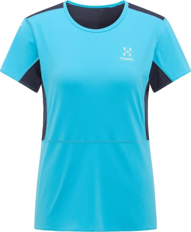 Haglöfs Dámské technické triko Haglofs L.I.M Crown kr.rukáv - modrá Velikost: XS