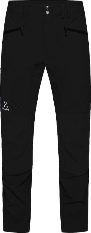 Pánské softshellové kalhoty Haglöfs Rugged Slim - černá Velikost: 54