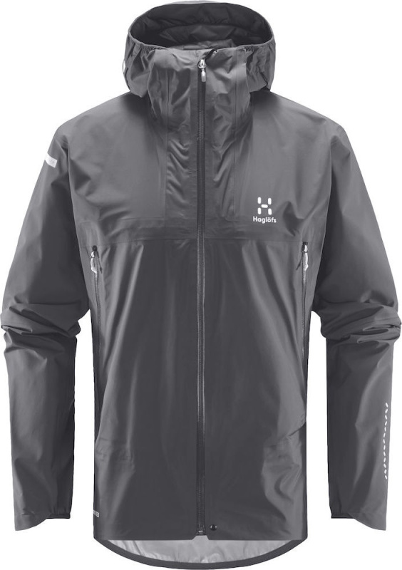 Pánská ultralehká bunda Haglöfs L.I.M GTX Active - tmavě šedá Velikost: M