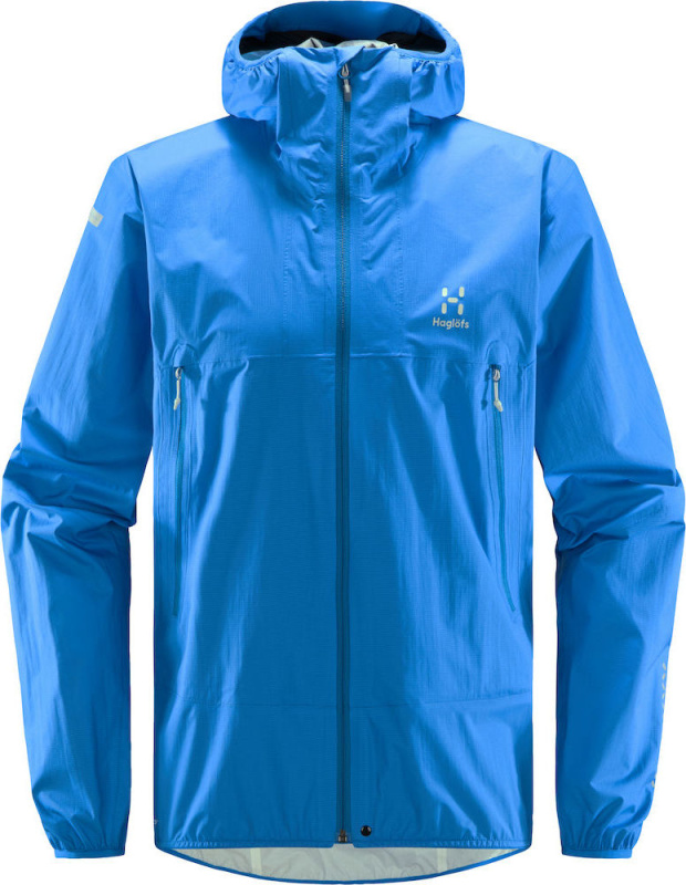 Pánská sbalitelná bunda Haglöfs L.I.M Proof pánská - modrá Velikost: M