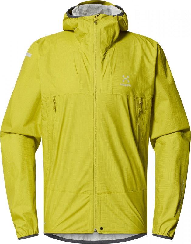 Pánská sbalitelná bunda Haglöfs L.I.M Proof - zelená Velikost: XL