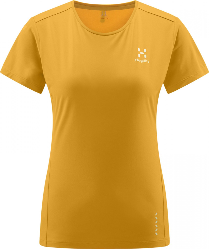 Dámské ultralehké triko Haglöfs L.I.M Tech - žlutá Velikost: XS