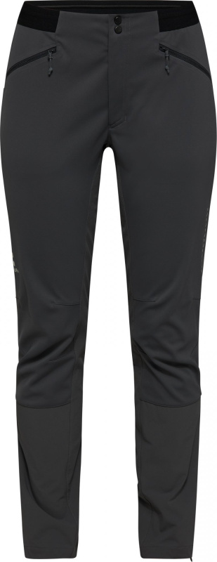 Dámské softshellové kalhoty Haglöfs L.I.M Hybrid Softshell - tmavě šedá Velikost: XL