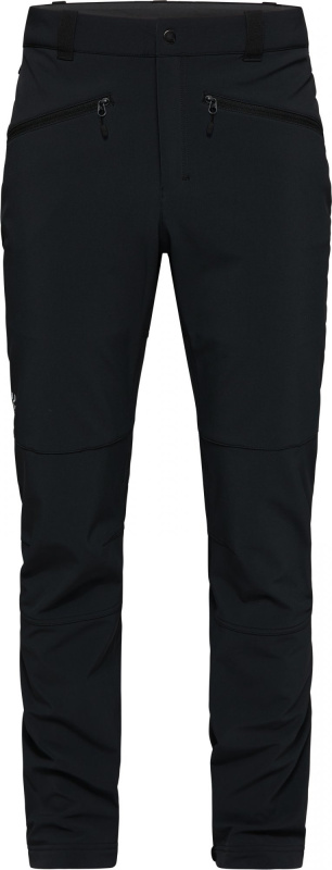 Pánské softshellové kalhoty Haglöfs Chilly softshell - černá Velikost: 48