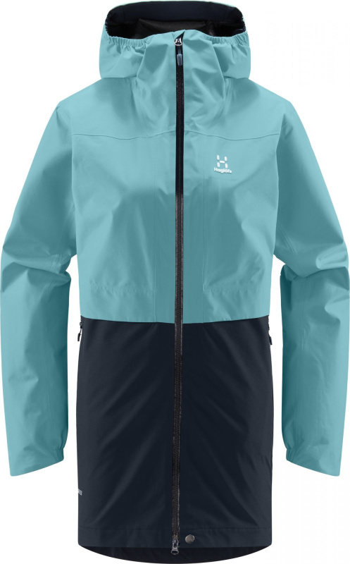 Dámská parka Haglöfs Wilda GTX - modrá Velikost: XS