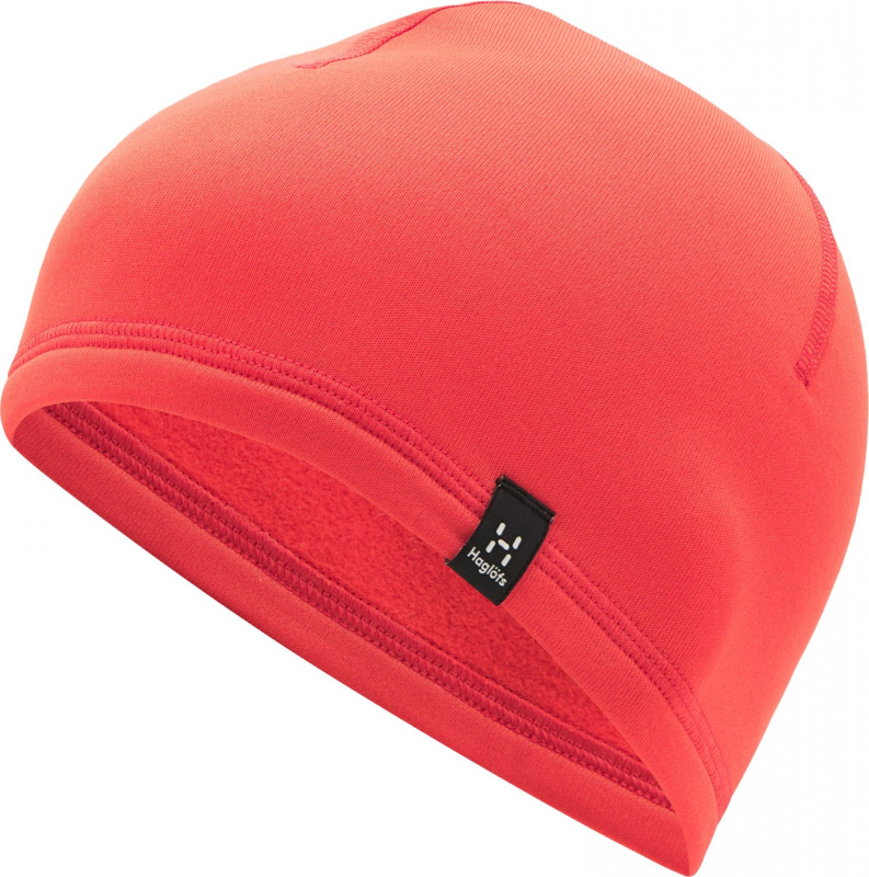 Fleecová čepice Haglöfs Betula - červená Velikost: M/L