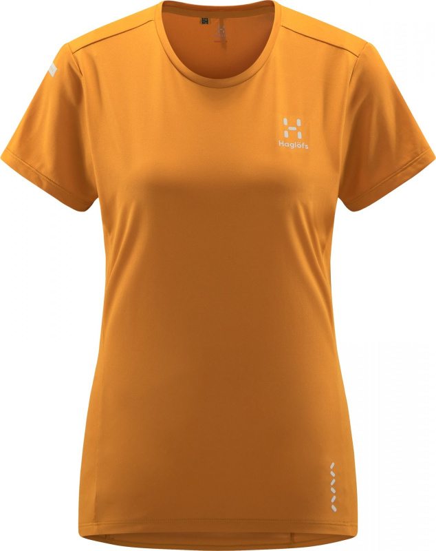 Dámské ultralehké triko Haglöfs L.I.M Tech - žlutá Velikost: S
