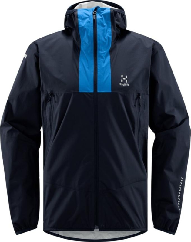 Pánská sbalitelná bunda Haglöfs L.I.M Proof modrá Velikost: L
