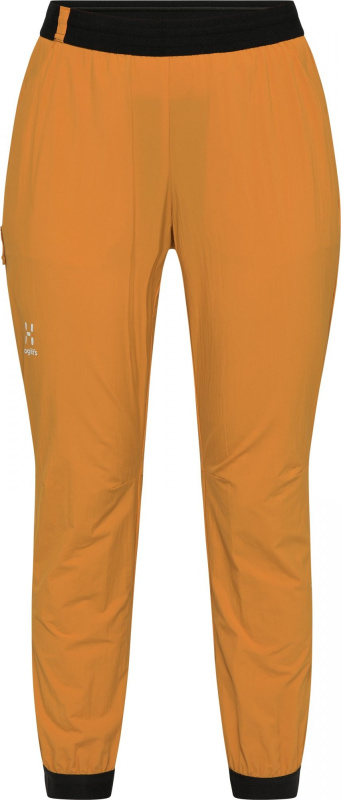 Dámské volnočasové kalhoty Haglöfs L.I.M Lite - žlutá Velikost: 44
