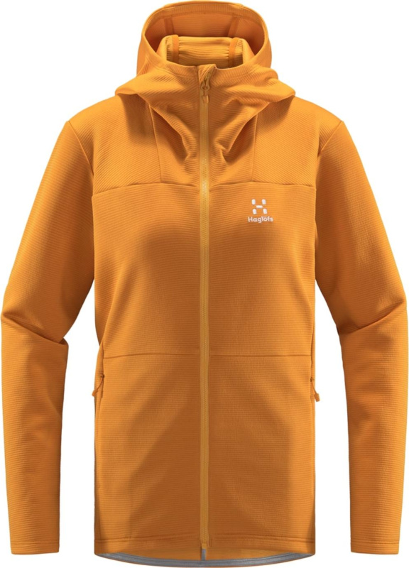 Dámská univerzální mikina Haglöfs Willow Mid Hood - žlutá Velikost: S
