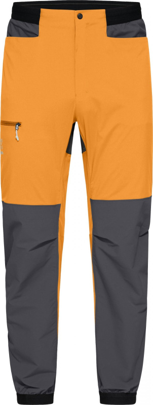 Pánské outdoorové kalhoty Haglöfs L.I.M Rugged - žlutá Velikost: 54