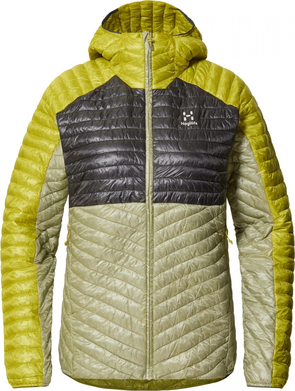 Dámská zimní bunda Haglöfs L.I.M Mimic hood - zelená Velikost: XXL