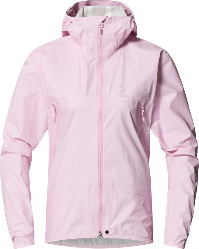 Dámská outdoorová bunda Haglöfs L.I.M Proof - růžová Velikost: XS