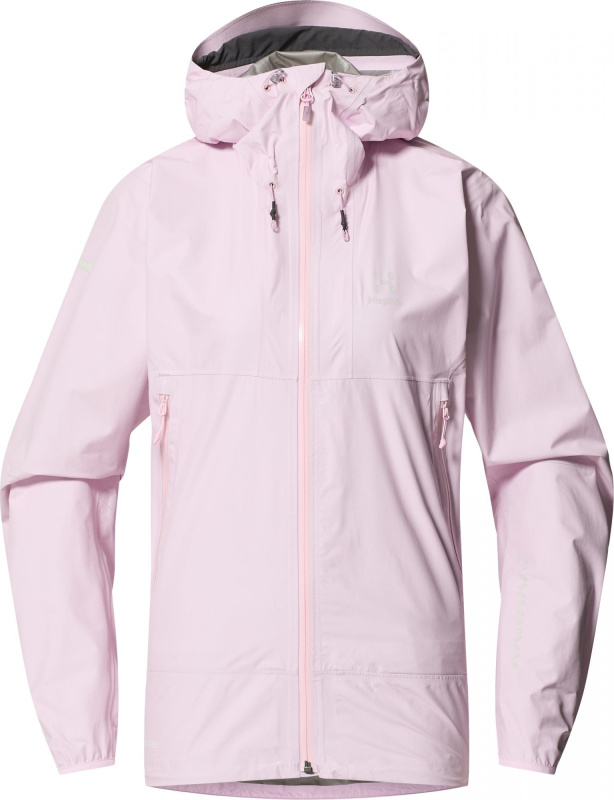 Dámská ultralehká bunda Haglöfs L.I.M GTX - růžová Velikost: XL