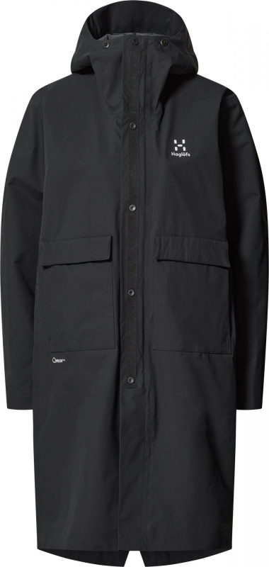 Dámská parka Haglöfs Mono Proof - černá Velikost: XL