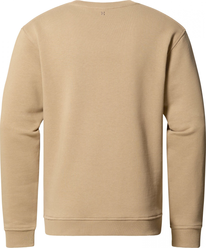 Pánská bavlněná mikina Haglöfs Crewneck - hnědá Velikost: L