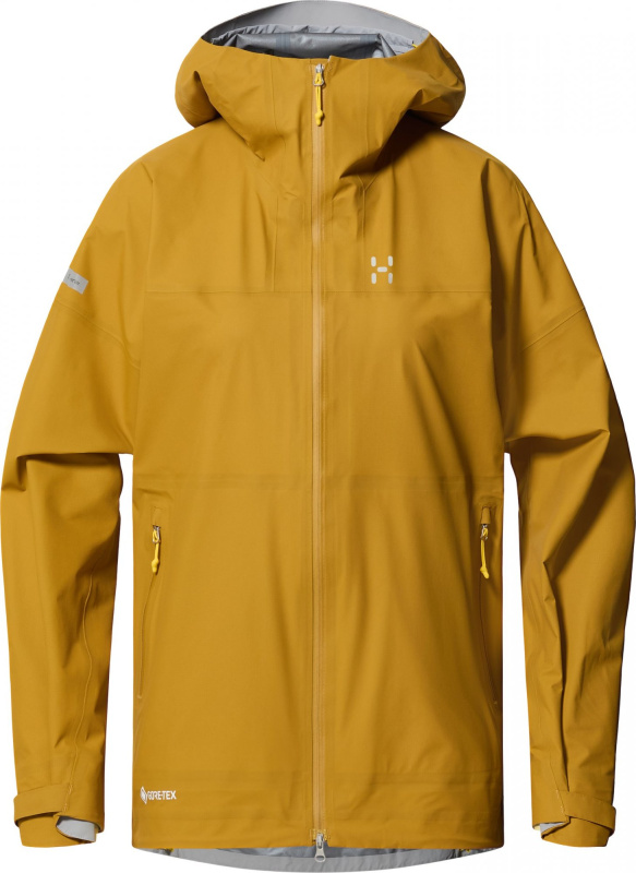 Dámská ultralehká bunda Haglöfs L.I.M AIRAK GTX - žlutá Velikost: XL