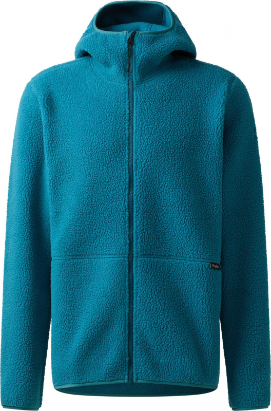 Pánská fleecová mikina Haglöfs  Funäs Pile Hood - modrá Velikost: L