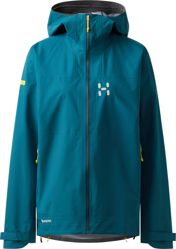 Dámská ultralehká voděodolná bunda Haglöfs L.I.M AIRAK GTX - modrá Velikost: XL