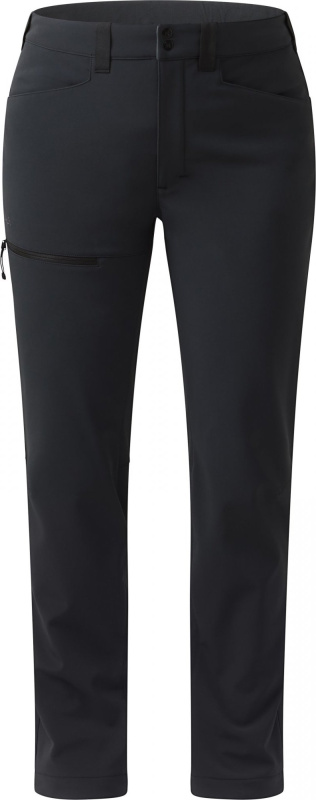 Dámské softshellové kalhoty Haglöfs Warm Flex - černá Velikost: 42