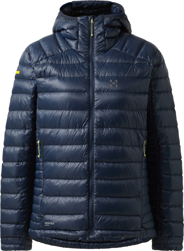 Dámská péřová bunda Haglöfs L.I.M Down Hood II - tmavě modrá Velikost: XL