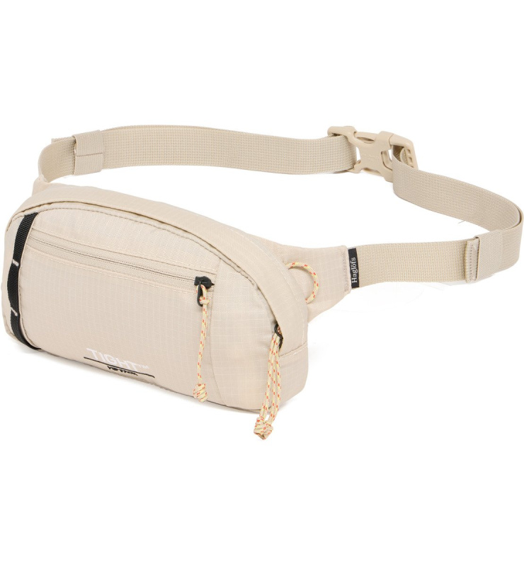 Ledvinka Haglöfs Tight Hip pack 1 - béžová Velikost: 1L