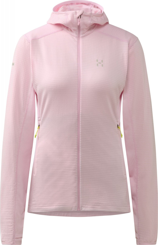Dámská technická mikina Haglöfs L.I.M Mid Multi Hood - růžová Velikost: XL