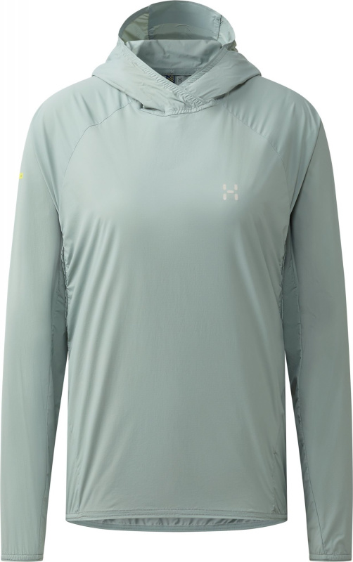 Dámská ultralehká bunda Haglöfs L.I.M Sunpack Hoodie - zelená Velikost: XS