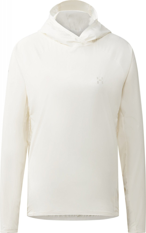 Dámská ultralehká bunda Haglöfs L.I.M Sunpack Hoodie - bílá Velikost: S
