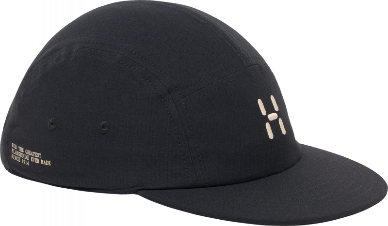 Kšiltovka Haglöfs Brand Five Pannel - černá Velikost: M-L