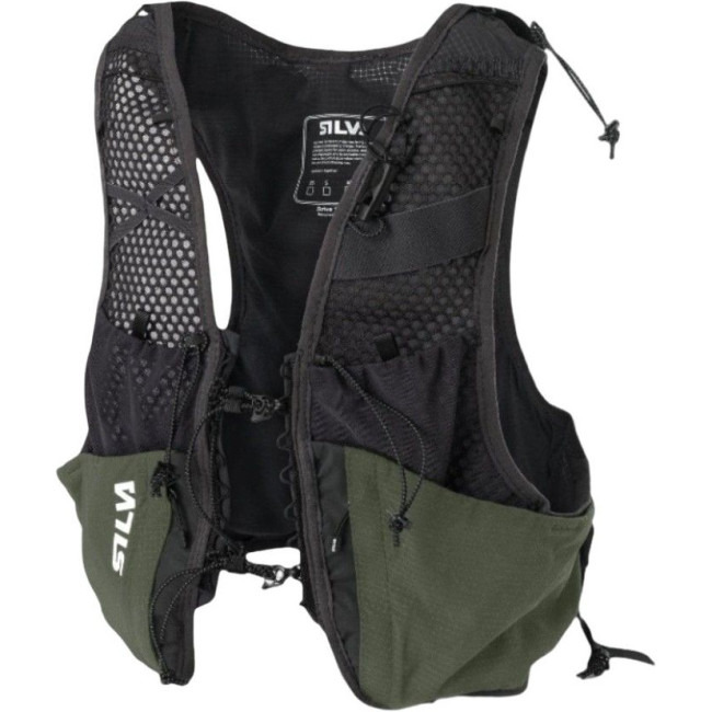 Běžecká vesta SILVA Strive 10 Green XS - tmavě zelená Velikost: XS