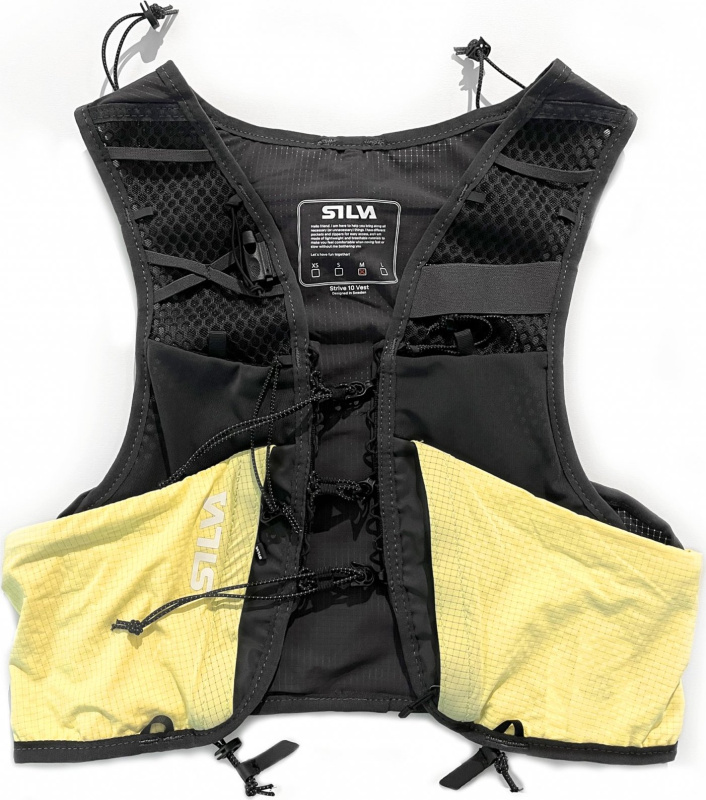 Běžecká vesta SILVA Strive 10 Yellow M - žlutá Velikost: M