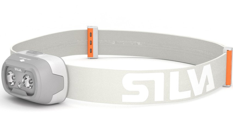 Čelovka SILVA Seek 600 Recharge Whiteout - bílá Velikost: UNI