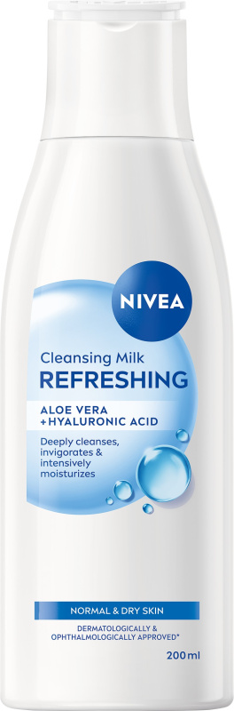 NIVEA Osvěžující čisticí pleťové mléko 200 ml