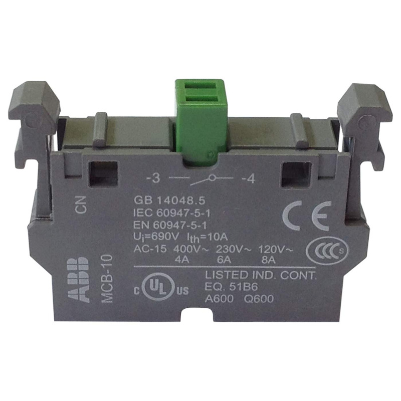 ABB 1SFA611610R1001 MCB-10 Kontaktní blok 1/0