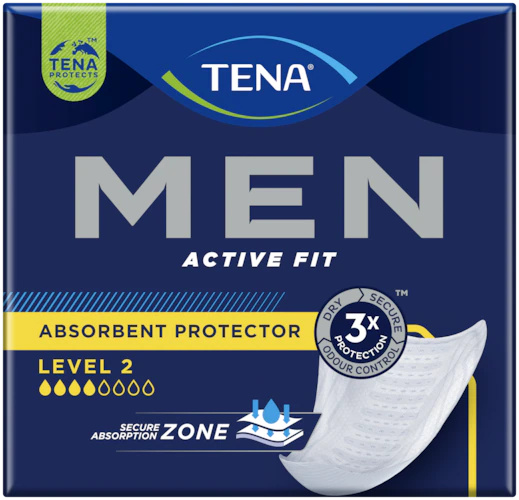 TENA Men level 2 inkontinenční vložky 10 kusů  750796