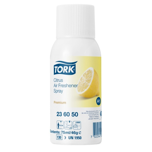 Tork - náplň pro osvěžovač vzduchu - Citrus, 75 ml
