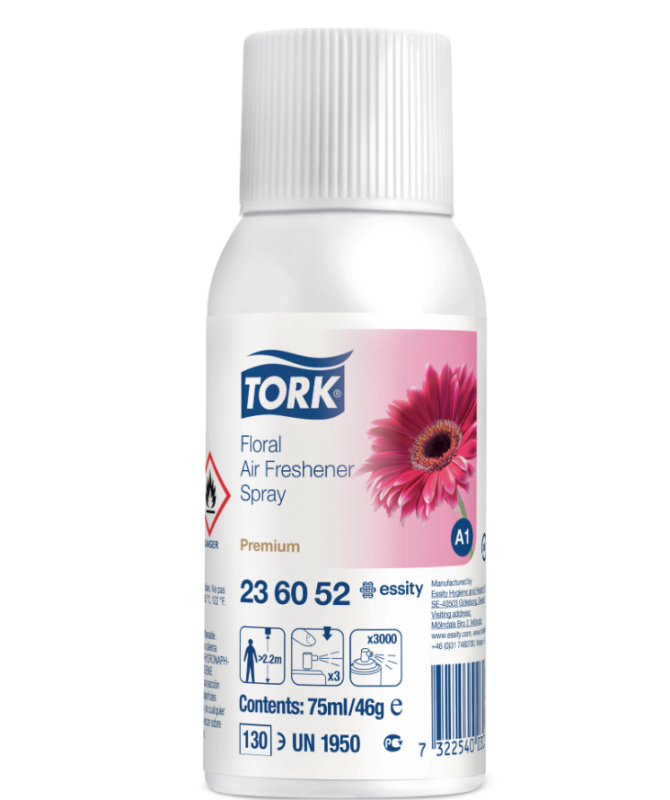 Tork - náplň pro osvěžovač vzduchu - Floral, 75 ml