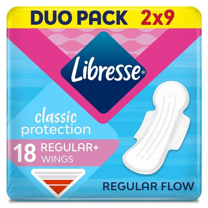 Libresse Classic Normal Wing duopack 2×9ks