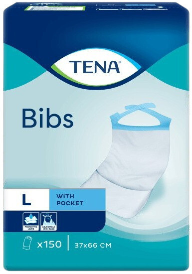 TENA BIB Podbradník L 37x66cm 150ks 720611