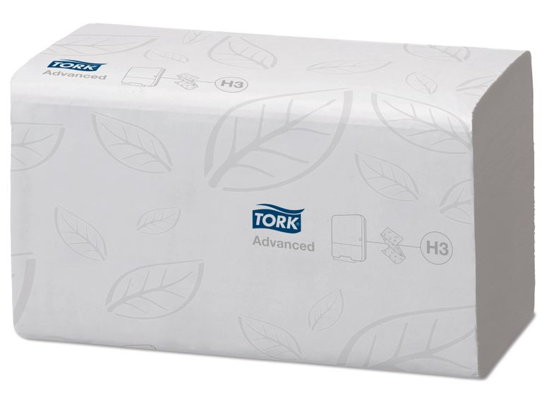 Tork Singlefold 290163 - papírové ručníky 2 vrstvé (15 bal x 250 ks)